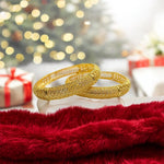 Golden Bangle Pair